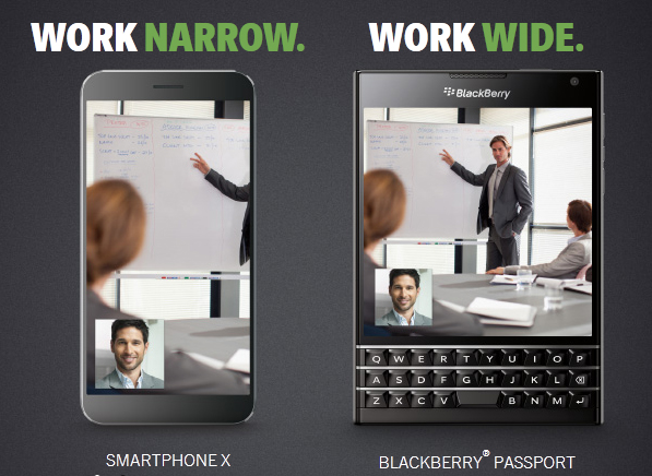 BlackBerry Luncurkan Passport, Smartphone Berdesain Kotak  