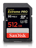 SanDisk Extreme Pro SDXC, Kartu Memori Berkapasitas 512GB