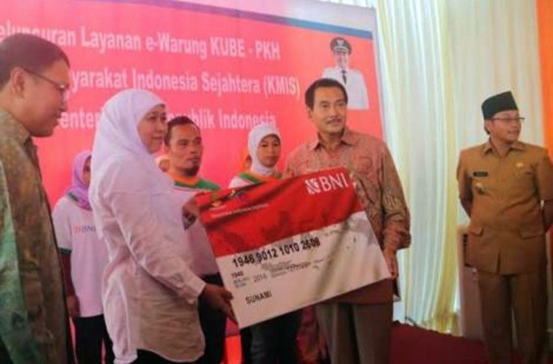 Kemensos Luncurkan Layanan e-Warung