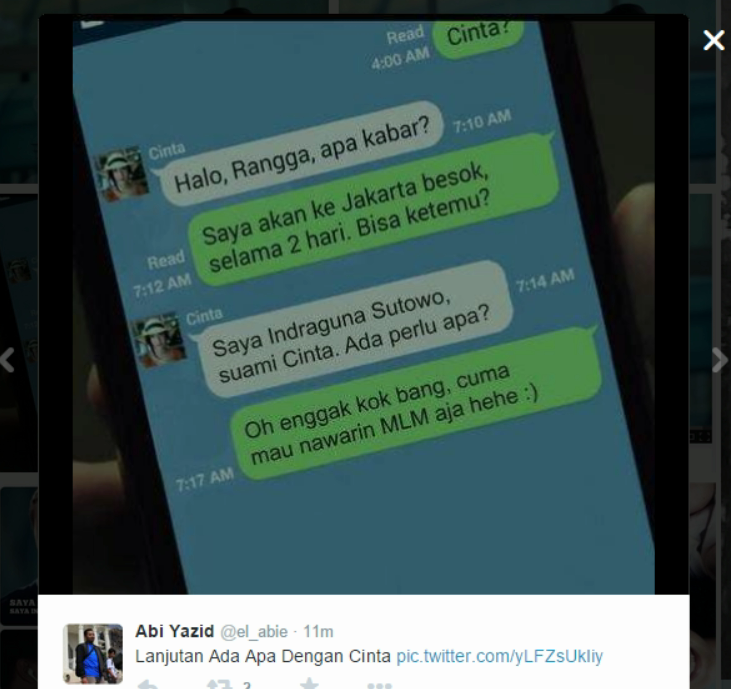 Iklan Line Bertajuk Mini Drama Ada Apa Dengan Cinta Jadi Buah Bibir