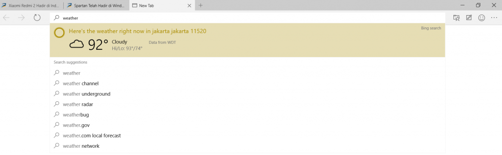 Kesan Pertama Menggunakan Microsoft Spartan