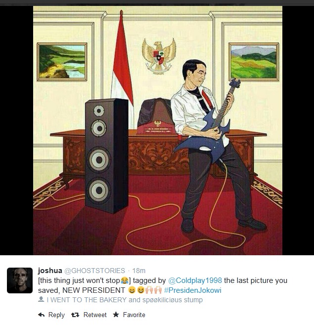 #PresidenJokowi Jadi Trending Topic Dunia