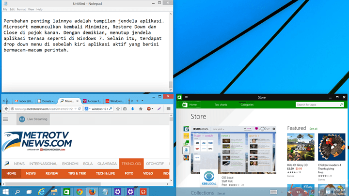 Lebih Dekat dengan Windows 10