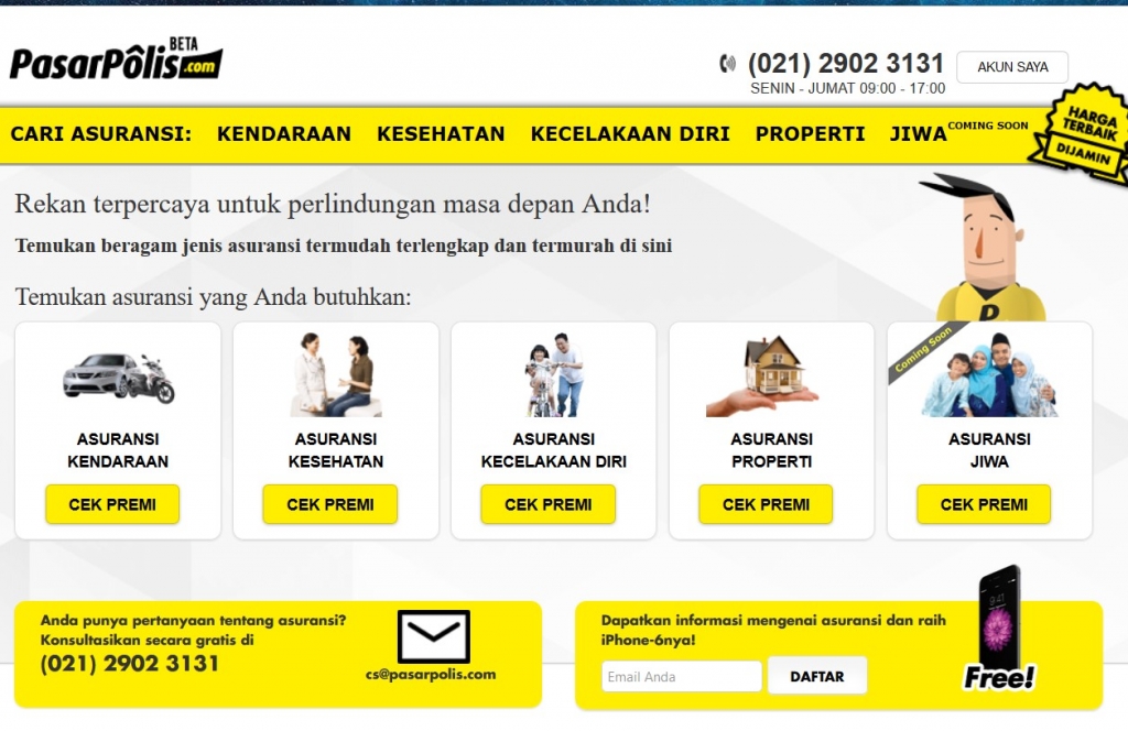PasarPolis.com, E-commerce Asuransi Pertama di Indonesia