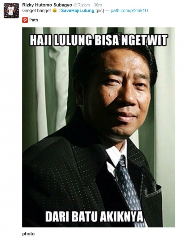 #SaveHajiLulung: Satir, Penuh Humor, Mudah Dimemekan