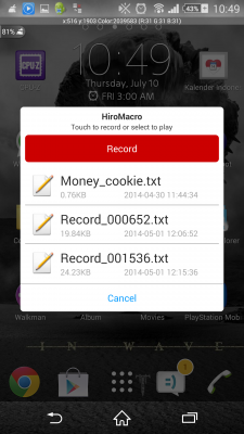 HiroMacro, Memutar dan Merekam Script dengan Mudah