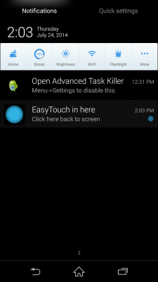 EasyTouch, Memberikan Jalan Pintas untuk Membuka Berbagai Aplikasi