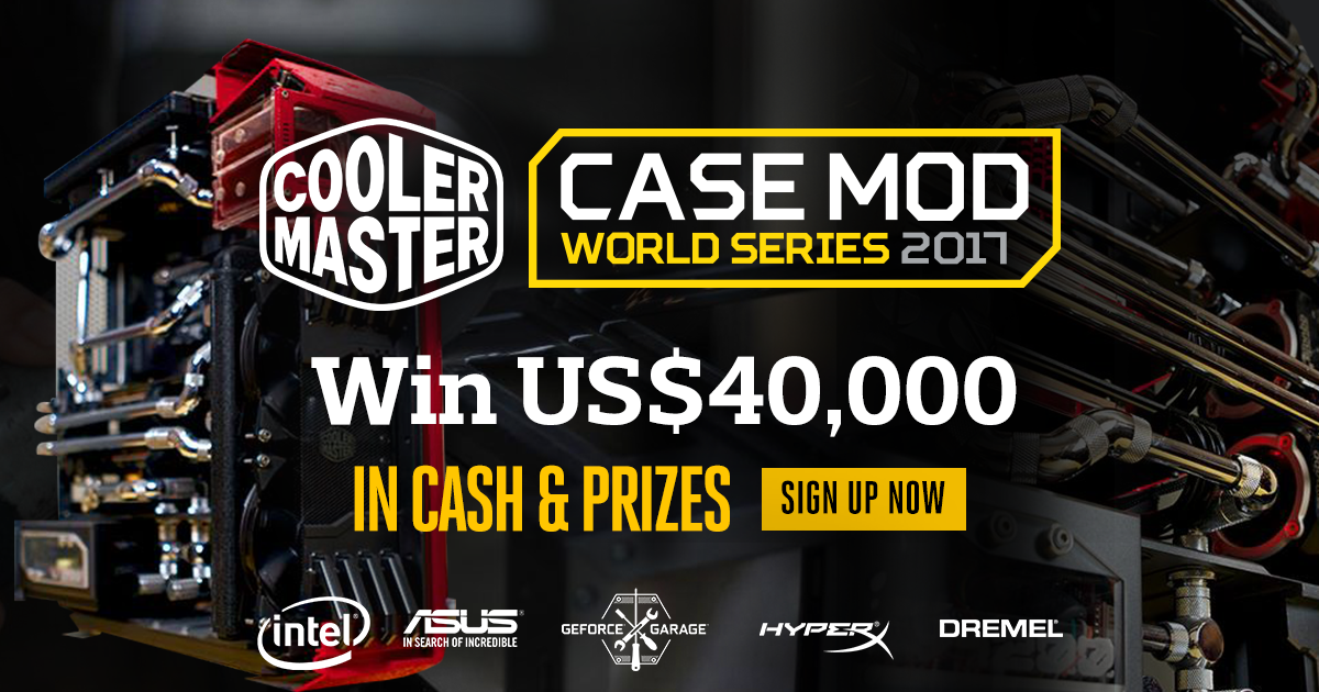Gelar Case Mod World Series 2017, Cooler Master Siapkan Hadiah Rp532 Juta