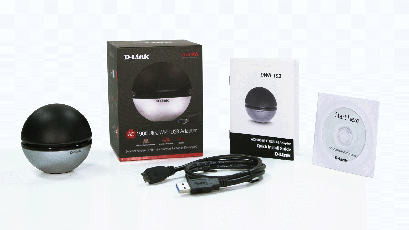 D-Link DWA-192, WiFi USB Adapter Seperti Bola Pokemon