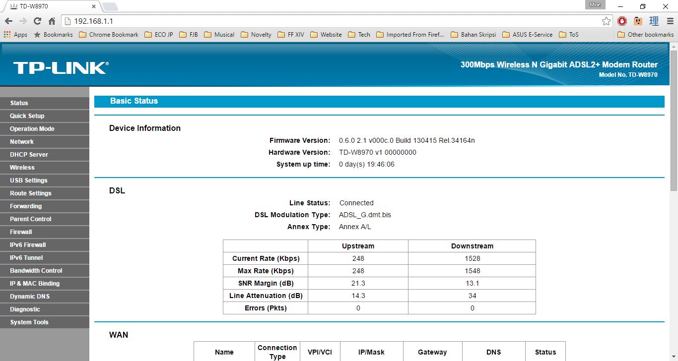 TP-LINK TD-W8970, Modem ADSL dengan WiFi Kencang