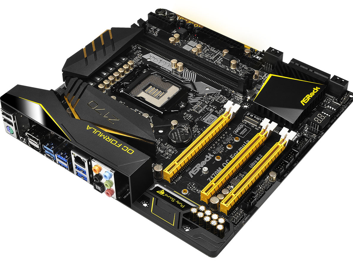 ASRock Z170M OC Formula, Motherboard Mungil Spesialis Overclock