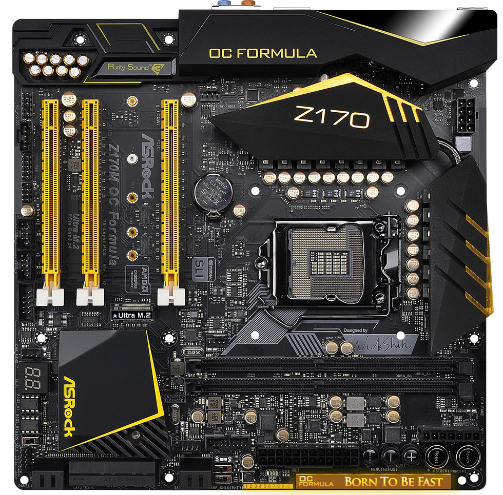 ASRock Z170M OC Formula, Motherboard Mungil Spesialis Overclock