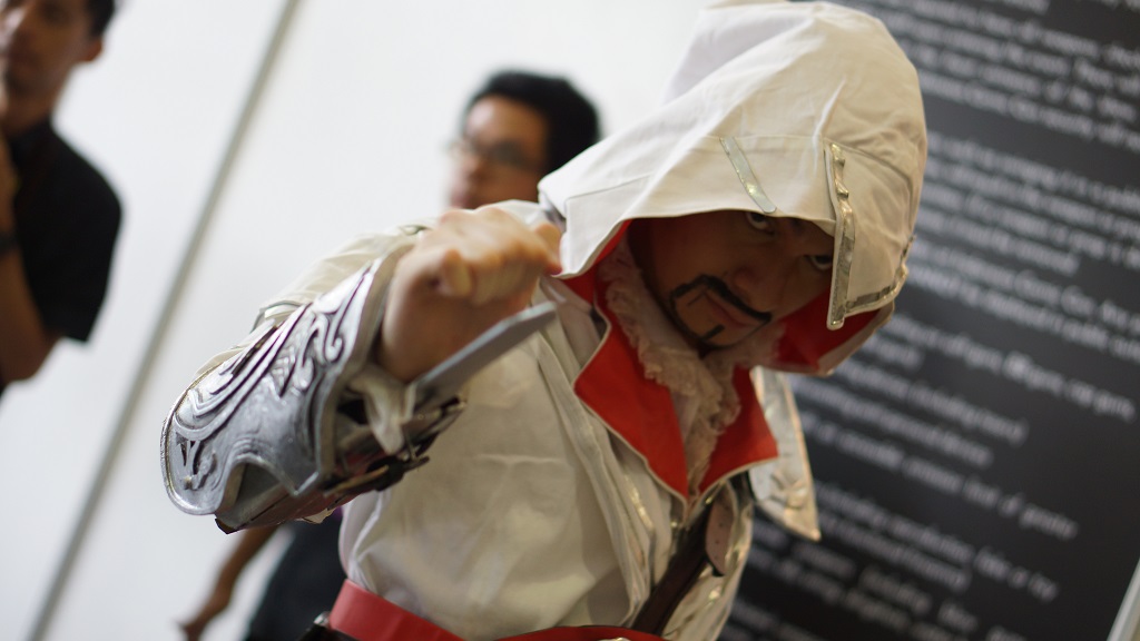 Cosplayer Semakin Memadati Area Indonesia Comic Con 