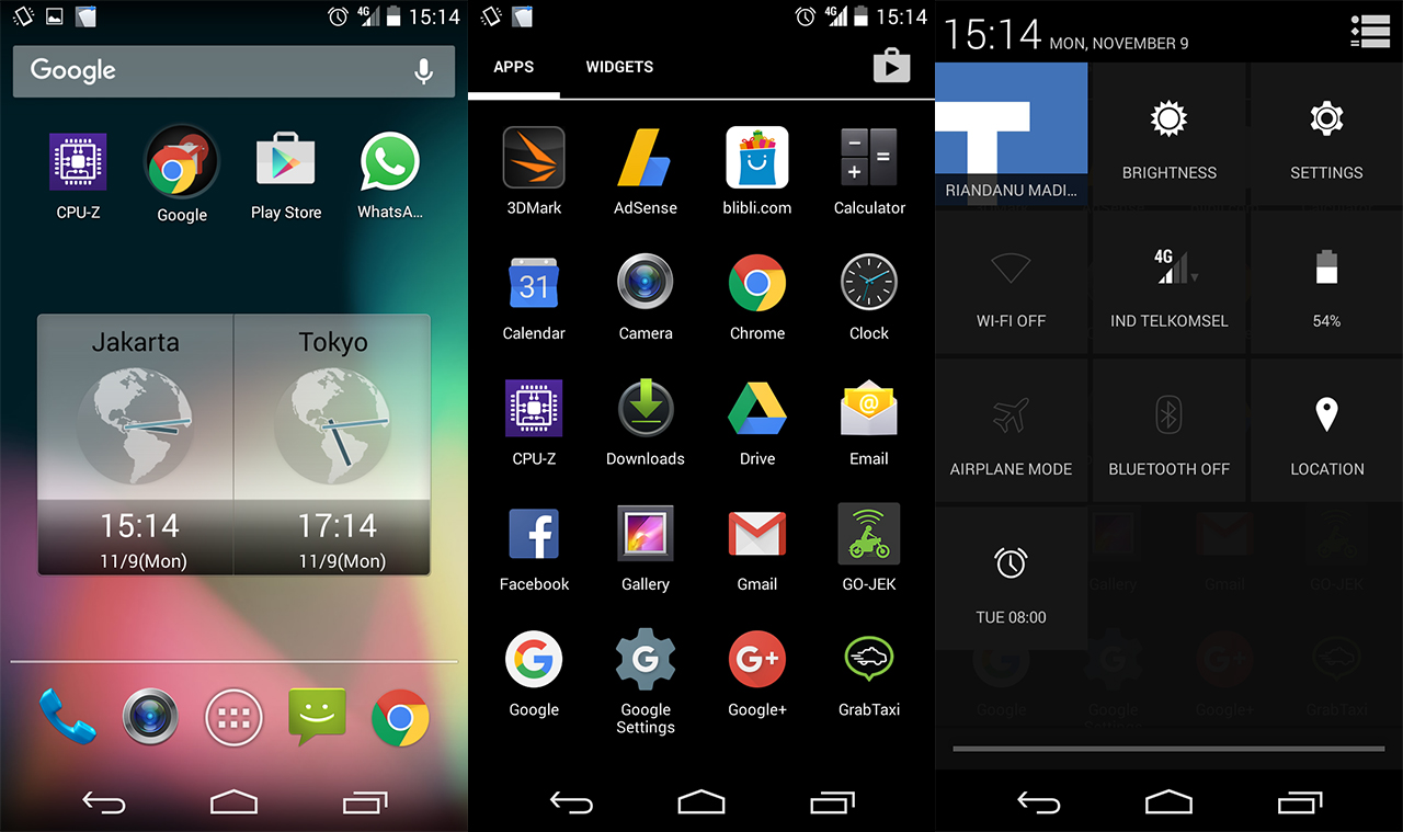 SHARP Aquos Crystal, Ponsel 4G Unik