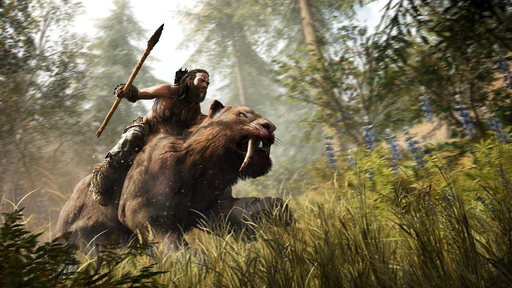 Fitur Baru Dalam Far Cry Primal Bisa Jinakkan Hewan Buas