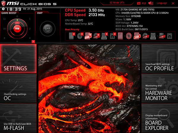 MSI Z170A Gaming M9 ACK: Mudah Memacu Intel Skylake Hingga Kecepatan 5GHz