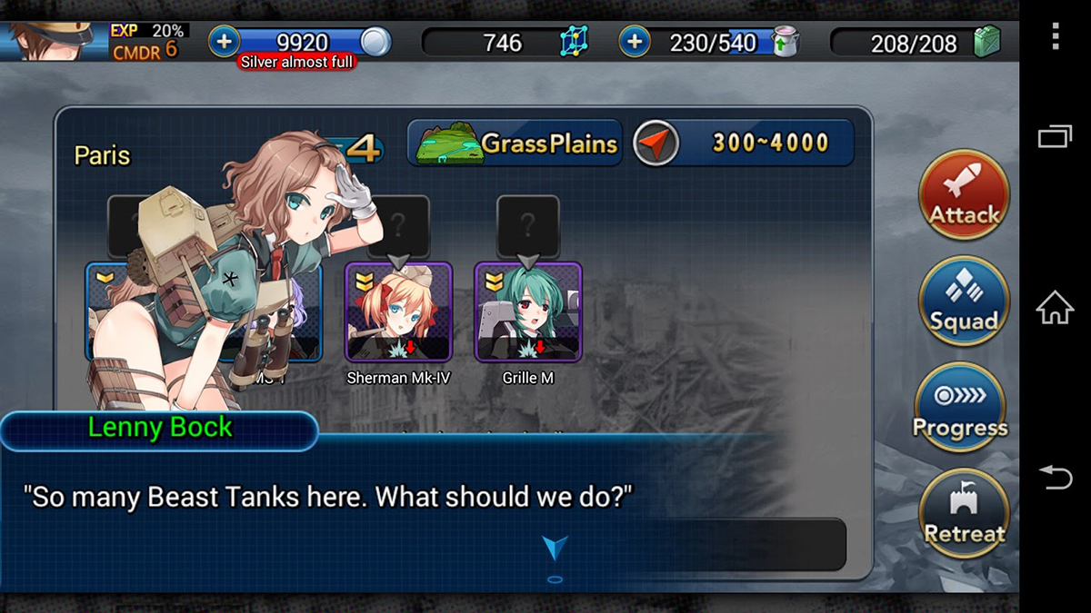 Panzer Waltz, Game Perang Tank Bergaya Anime Kini Hadir di Android 