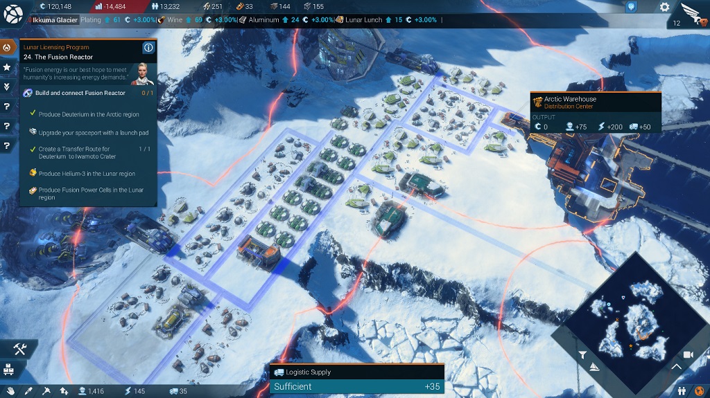 Belajar Membangun Koloni di Antartika dan Bulan dalam ANNO 2205