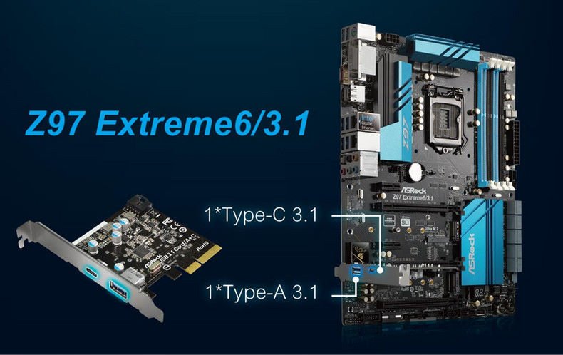 Asrock Rilis Motherboard Dengan Usb 3 1 Dan Konektor Type C Medcom Id