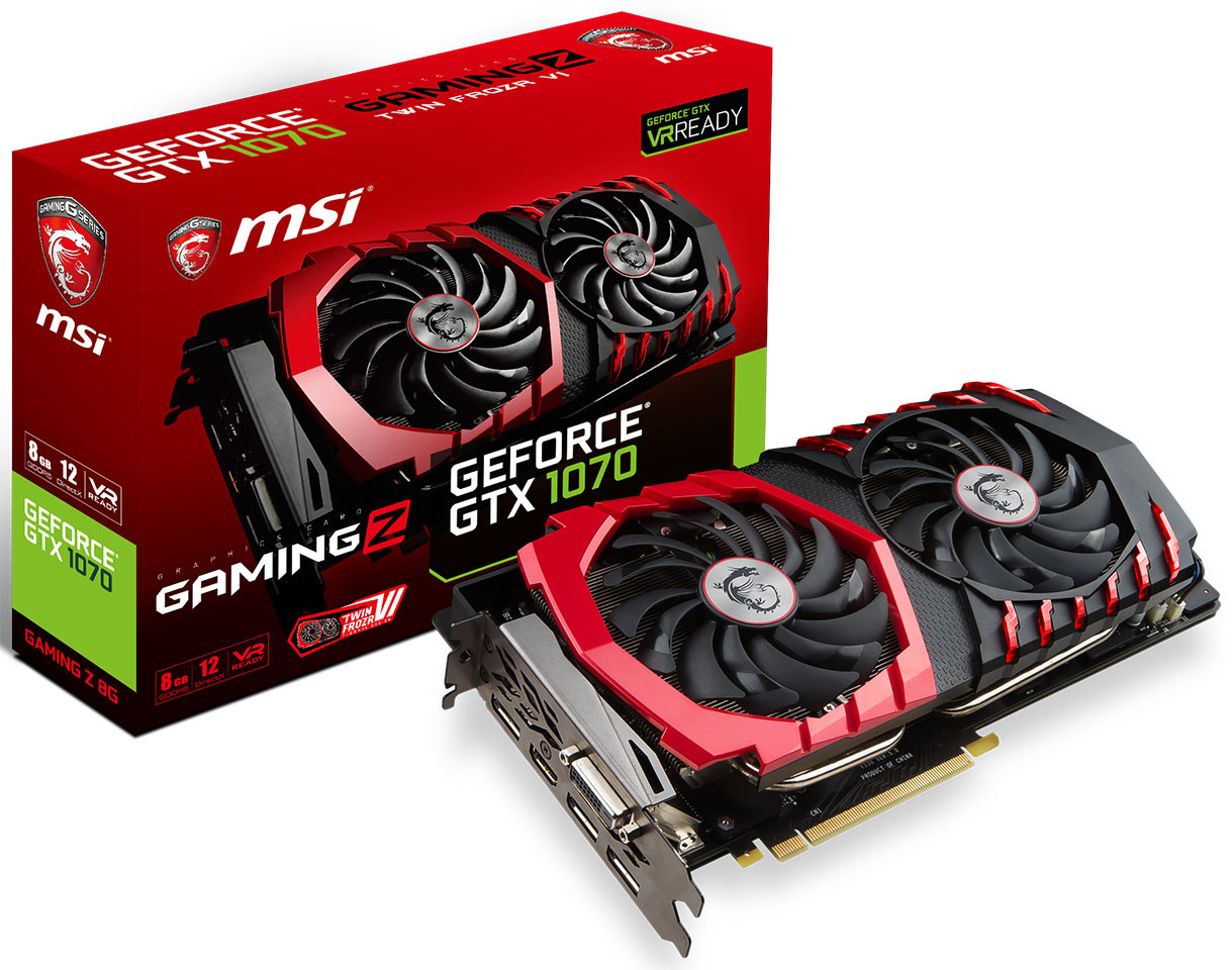 MSI Pamer 2 Kartu Grafis GAMING Z
