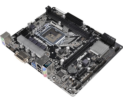 ASRock Rilis Motherboard Skylake Ekonomis H110M-DS/Hyper
