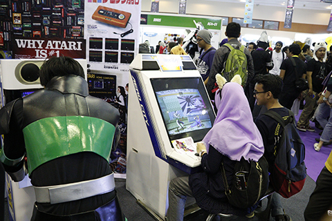 Mengintip Zona Game Klasik di Indonesia Comic Con 2016