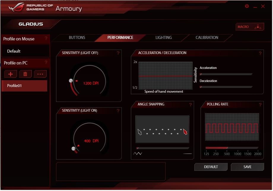 ASUS ROG Gladius, Mouse Gaming Optik Kokoh Dilengkapi Suku Cadang 