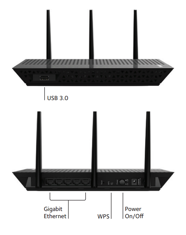 NETGEAR Nighthawk AC1900 EX7000, WiFi Extender Multifungsi
