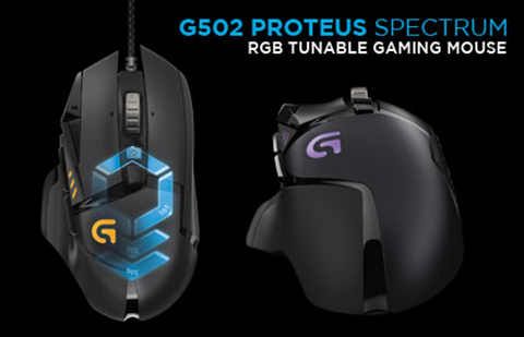 Logitech G502 Proteus Spectrum Resmi Hadir di Indonesia
