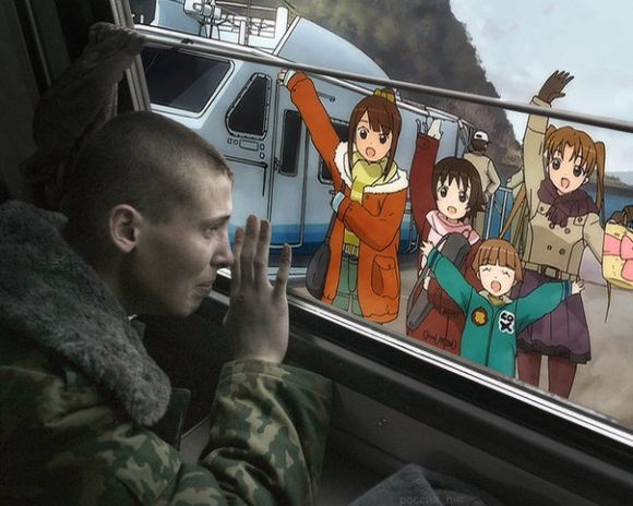 Keren, Foto Karakter Anime Hidup di Dunia Nyata