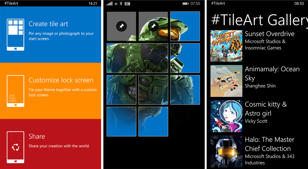 Microsoft Rilis #TileArt, Aplikasi untuk Mengubah Tampilan Windows Phone 