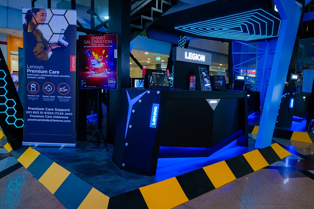 Lenovo Buka Legion Store, Bidik Gamer dan Content Creator