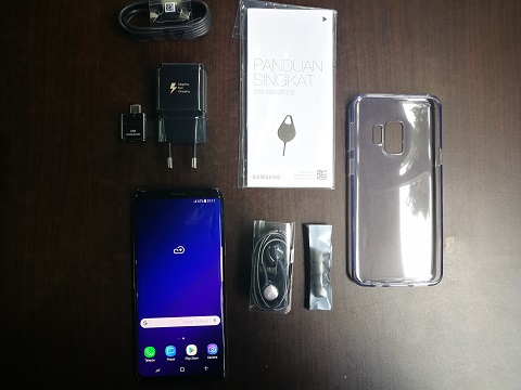 Membedah Isi Kotak Smartphone Premium, Samsung Galaxy S9