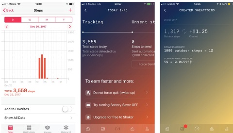 Aplikasi Kebugaran Sweatcoin Hadiahkan Mata Uang Digital