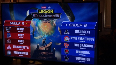 Thailand Tuan Rumah Legion Of Champions 2018