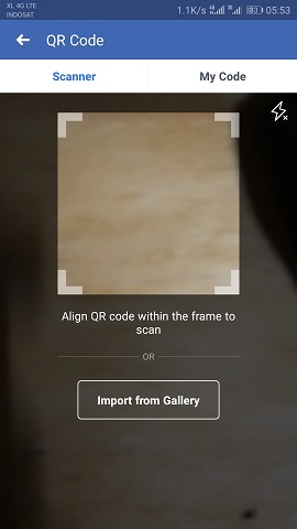 Tambah Teman di Facebook dengan QR Code, Begini Caranya