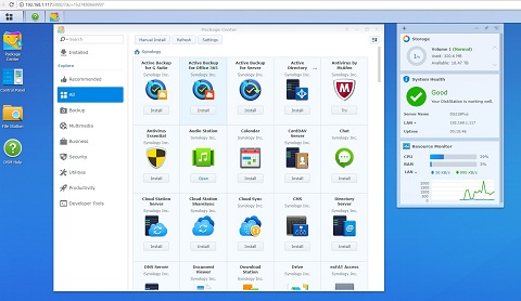 Synology DiskStation DS218+, NAS Usaha Menengah Harga Terjangkau