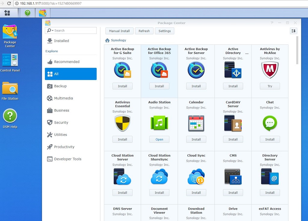 Synology DiskStation DS1817+, Kapasitas Besar dan Lengkap
