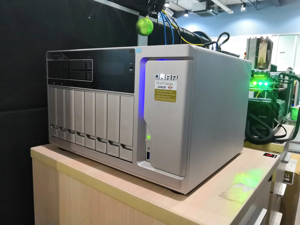 QNAP TS-1277, Bertenaga Berkat AMD Ryzen