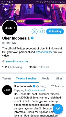 Aplikasi Uber di Indonesia Akhirnya Tamat