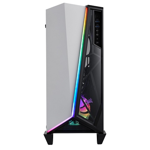 Corsair SPEC-OMEGA RGB, Tempered Glass Berpadu RGB