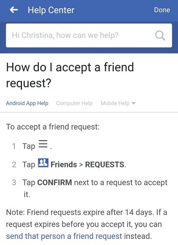 Facebook Batasi Waktu untuk Permintaan Teman