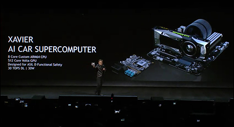 NVIDIA Kenalkan Xavier, Super Komputer untuk Mobil Nirsopir
