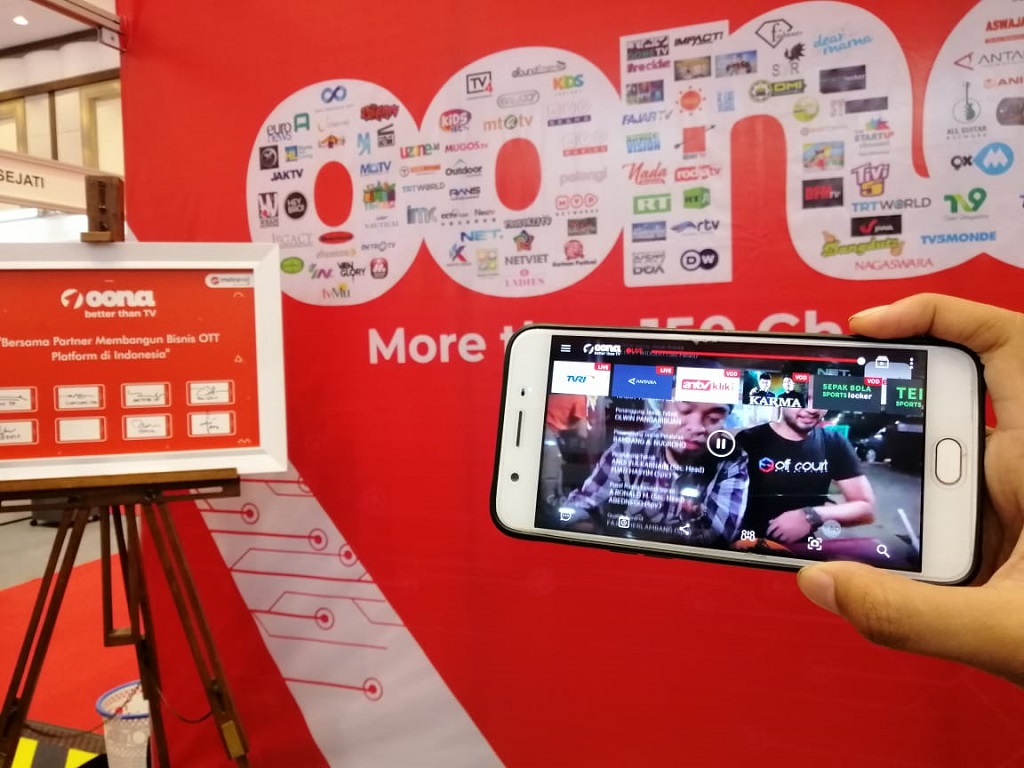 Oona TV Buka Akses Gratis ke 150 Saluran