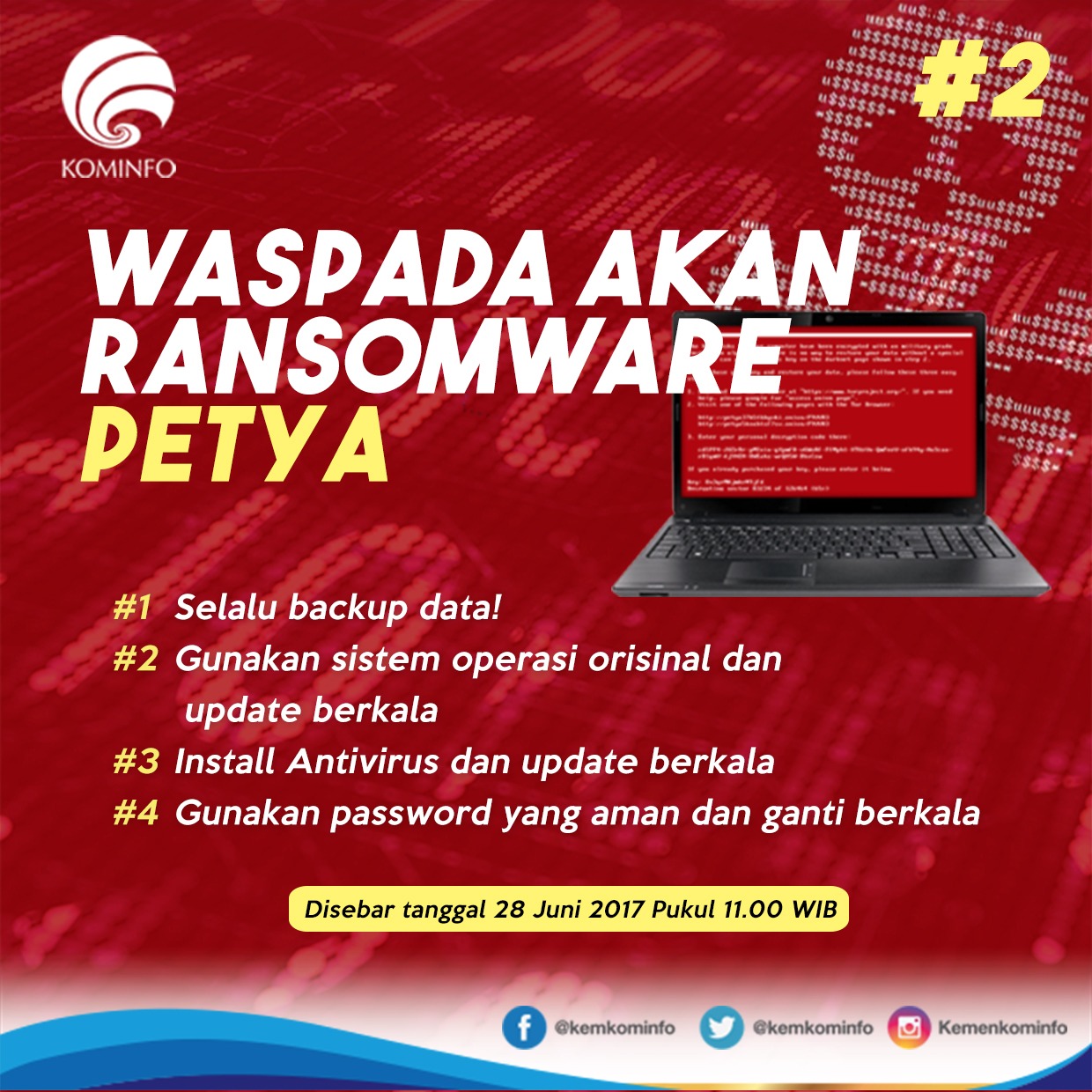 Ransomware Baru Merebak, Ini Saran dari ID-SIRTII