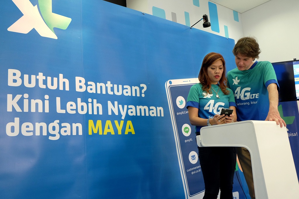 XL Punya Asisten Virtual, Namanya Maya