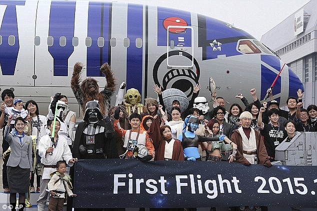 Jepang Punya Pesawat Bertema Star Wars