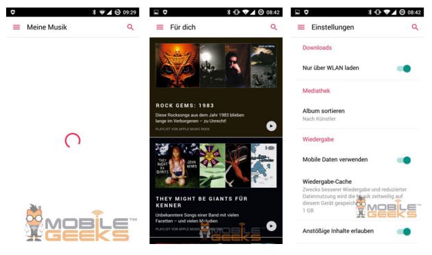 Tampilan Apple Music untuk Android Bocor di Internet 