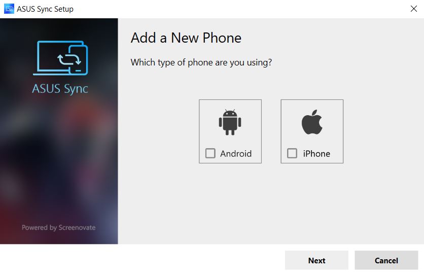 Asus sync