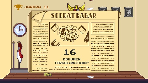 Darah Djoeang, Game Arcade untuk Selamatkan Dokumen Negara